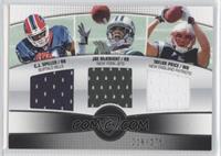 C.J. Spiller, Joe McKnight, Taylor Price #/275