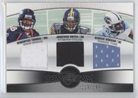 Demaryius Thomas, Jonathan Dwyer, Derrick Morgan #/199