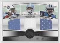 Vince Young, Justin Gage, Damian Williams #/199