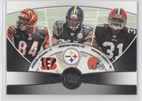 Jermaine Gresham, Jonathan Dwyer, Montario Hardesty