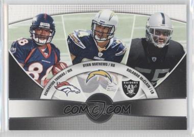 2010 Topps Prime - 3rd Quarter #3Q-23 - Demaryius Thomas, Ryan Mathews, Rolando McClain