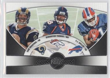 2010 Topps Prime - 3rd Quarter #3Q-24 - Sam Bradford, Demaryius Thomas, C.J. Spiller