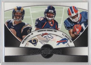 2010 Topps Prime - 3rd Quarter #3Q-24 - Sam Bradford, Demaryius Thomas, C.J. Spiller