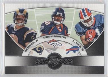 2010 Topps Prime - 3rd Quarter #3Q-24 - Sam Bradford, Demaryius Thomas, C.J. Spiller