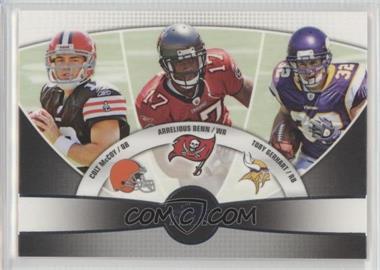 2010 Topps Prime - 3rd Quarter #3Q-27 - Colt McCoy, Arrelious Benn, Toby Gerhart