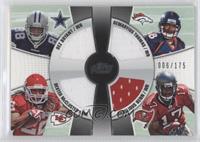 Dez Bryant, Dexter McCluster, Demaryius Thomas, Arrelious Benn #/175