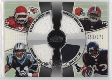 2010 Topps Prime - 4th Quarter Combo Relics #4QR-MLHT - Dexter McCluster, Brandon LaFell, Montario Hardesty, Ben Tate /175