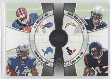 2010 Topps Prime - 4th Quarter #4Q-1 - C.J. Spiller, Jahvid Best, Ryan Mathews, Ben Tate