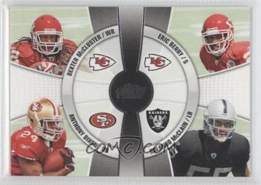 2010 Topps Prime - 4th Quarter #4Q-16 - Dexter McCluster, Anthony Dixon, Eric Berry, Rolando McClain