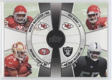 2010 Topps Prime - 4th Quarter #4Q-16 - Dexter McCluster, Anthony Dixon, Eric Berry, Rolando McClain