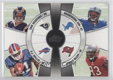 2010 Topps Prime - 4th Quarter #4Q-24 - Sam Bradford, C.J. Spiller, Ndamukong Suh, Gerald McCoy