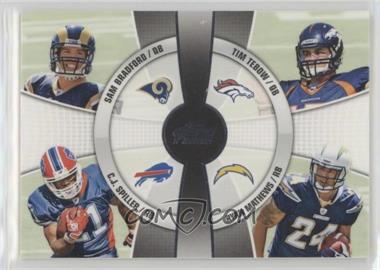 2010 Topps Prime - 4th Quarter #4Q-25 - Sam Bradford, C.J. Spiller, Tim Tebow, Ryan Mathews