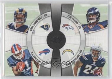 2010 Topps Prime - 4th Quarter #4Q-25 - Sam Bradford, C.J. Spiller, Tim Tebow, Ryan Mathews