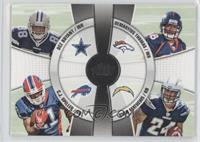 Dez Bryant, C.J. Spiller, Demaryius Thomas, Ryan Mathews