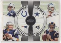 Peyton Manning, Tom Brady, Tony Romo, Sam Bradford