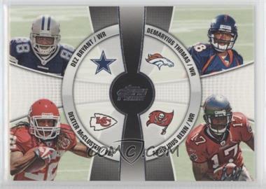 2010 Topps Prime - 4th Quarter #4Q-4 - Dez Bryant, Dexter McCluster, Demaryius Thomas, Arrelious Benn