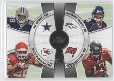 2010 Topps Prime - 4th Quarter #4Q-4 - Dez Bryant, Dexter McCluster, Demaryius Thomas, Arrelious Benn