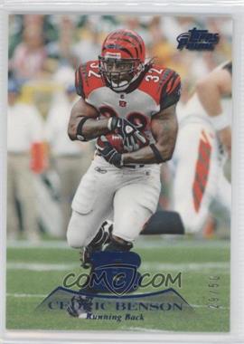 2010 Topps Prime - [Base] - Blue #58 - Cedric Benson /50