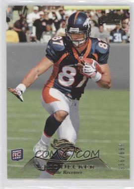 2010 Topps Prime - [Base] - Gold #75 - Eric Decker /699