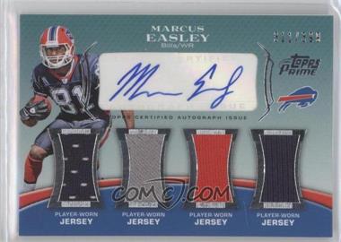 2010 Topps Prime - Level 5 Autographed Relic #PL5-ME - Marcus Easley /399