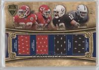 Dexter McCluster, Eric Berry, Jacoby Ford, Rolando McClain #/7