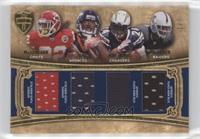 Dexter McGluster, Ryan Mathews, Demaryius Thomas, Rolando McClain #/7