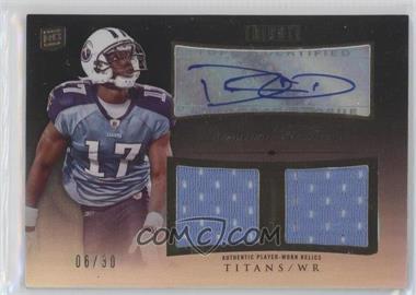 2010 Topps Tribute - Autographed Dual Relics - Black Rainbow #ADR-DW - Damian Williams /30