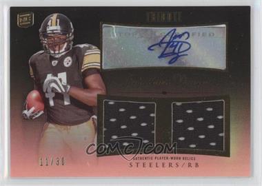 2010 Topps Tribute - Autographed Dual Relics - Black Rainbow #ADR-JD - Jonathan Dwyer /30