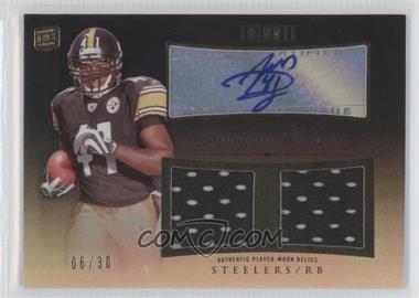 2010 Topps Tribute - Autographed Dual Relics - Black Rainbow #ADR-JD - Jonathan Dwyer /30