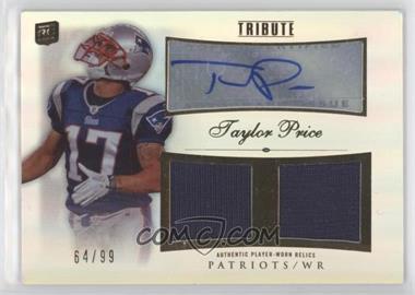 2010 Topps Tribute - Autographed Dual Relics #ADR-TP - Taylor Price /99 [EX to NM]