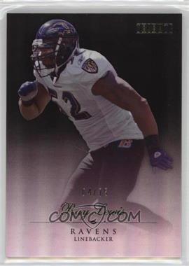 2010 Topps Tribute - [Base] - Black Rainbow #2 - Ray Lewis /75