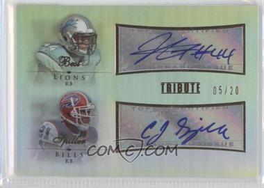 2010 Topps Tribute - Dual Autographs #DA-BS - Jahvid Best, C.J. Spiller /20