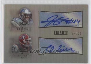 2010 Topps Tribute - Dual Autographs #DA-BS - Jahvid Best, C.J. Spiller /20