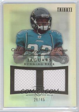 2010 Topps Tribute - Dual Relics #DR-MJD - Maurice Jones-Drew /45