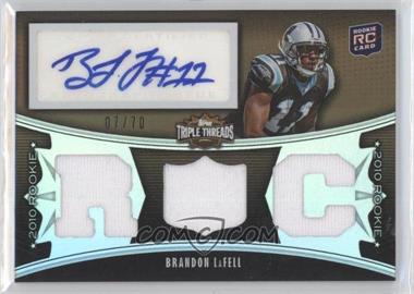 2010 Topps Triple Threads - [Base] - Sepia #120.1 - Brandon LaFell (RC) /70