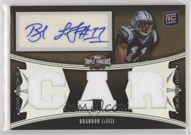 2010 Topps Triple Threads - [Base] - Sepia #120.2 - Brandon LaFell (CAR) /70