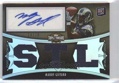 2010 Topps Triple Threads - [Base] - Sepia #128.2 - Mardy Gilyard (STL) /70