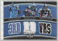 Emmanuel Sanders, Damian Williams, Brandon LaFell #/36