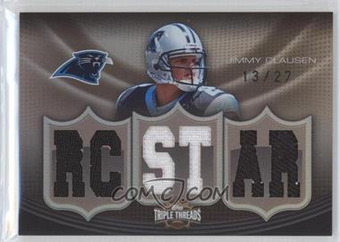 2010 Topps Triple Threads - Relics - Sepia #TTR-7 - Jimmy Clausen /27