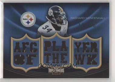 2010 Topps Triple Threads - Relics #TTR-112 - Rashard Mendenhall /36