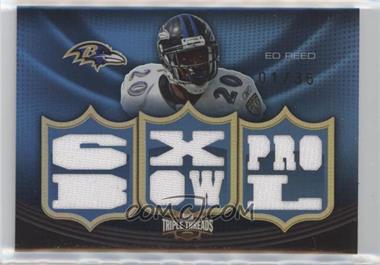 2010 Topps Triple Threads - Relics #TTR-130 - Ed Reed /36