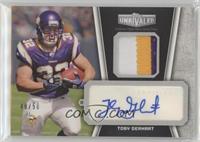 Toby Gerhart #/50