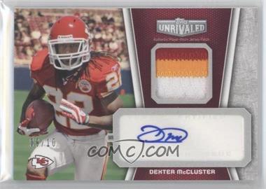 2010 Topps Unrivaled - Autograph Patch Relics - Red #UAP-DMC - Dexter McCluster /10 [Noted]