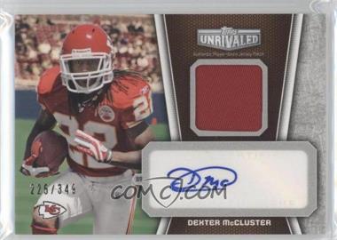 2010 Topps Unrivaled - Autograph Patch Relics #UAP-DMC - Dexter McCluster /349