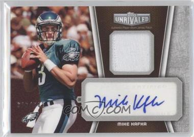 2010 Topps Unrivaled - Autograph Patch Relics #UAP-MK - Mike Kafka /349