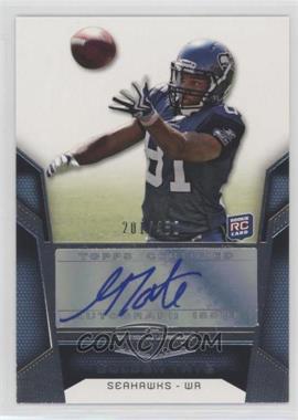 2010 Topps Unrivaled - [Base] - Autographs #150 - Rookie - Golden Tate /480