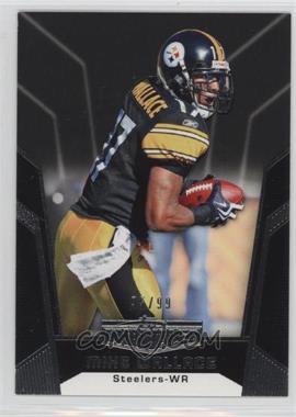 2010 Topps Unrivaled - [Base] - Black #19 - Mike Wallace /99