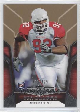 2010 Topps Unrivaled - [Base] - Gold #109 - Rookie - Dan Williams /499