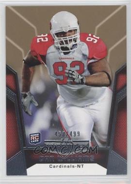 2010 Topps Unrivaled - [Base] - Gold #109 - Rookie - Dan Williams /499