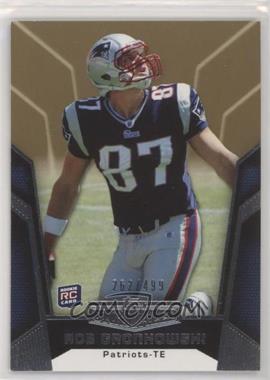 2010 Topps Unrivaled - [Base] - Gold #112 - Rookie - Rob Gronkowski /499